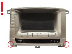 Display Für Navigationssystem Toyota Land Cruiser 86111-60180 462200-0974