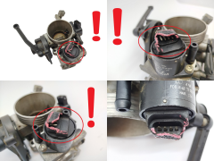 Drosselklappe 163563 Peugeot 406 1.6 Solex PSA562 B04/01