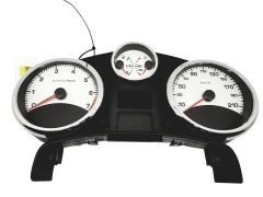 Tacho Kombiinstrument Peugeot 207 9666748780 31824