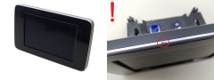 Display Für Navigationssystem Mercedes-Benz A2059004113 0263701254 Bosch