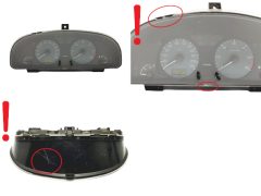 Tacho Kombiinstrument Citroen Xsara 9643206580 D 00 48516