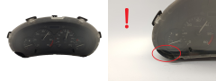 Tacho Kombiinstrument Peugeot 206 9656696080 000500110 2582