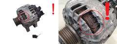 Lichtmaschine Generator 8V21-10300-AB TG12C038 Valeo Ford 1.6 TDCI