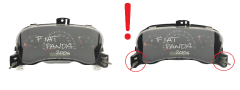 Tacho Kombiinstrument Fiat Panda 46801545 503000360300 58540