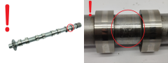 Nockenwelle 9644216280 0801AC 2.0 HDI 16v Citroen Peugeot 1424