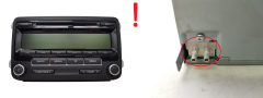 Cd-Radio Volkswagen 5M0035186J 28445307 Delphi