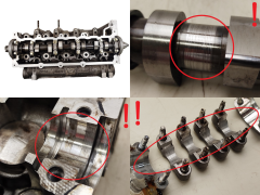 Zylinderkopf Renault 2968F2 110415795R 7701477400 1.5 DCI Siemens 9