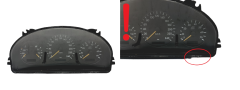 Tacho Kombiinstrument Mercedes ML W163 A1635400247 Delphi