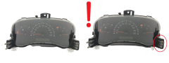 Tacho Kombiinstrument Fiat Panda 46801545 503000360300 56284