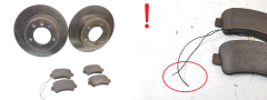 Bremsscheibe Hinten Komplett 432000367R Renault Master 3 4 Movano 2 B 