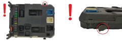 Steuergerät BSI X01-00 9664983080 PRT06750-01 PSA Valeo 1655