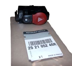 Schalter Warnblinker Warnblinkschalter Neues Original 252105246R Renault