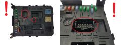Steuergerät BSI 2004 H01 9663510180 PSA Johnson Controls 2037