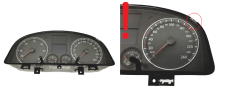Tacho Kombiinstrument VW Touran 1T0920861A 110080217019 47474