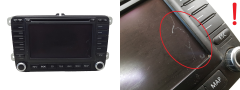 Cd-Radio Navi VW 1T0035194D 7612002039 Blaupunkt