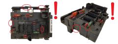 Steuergerät BSM B2 9650664180 PSA Delphi 1523