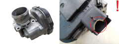 Drosselklappe Citroen Peugeot 9673534480 1.6 HDI Delphi 2942