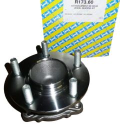 Radnabe Hinten Für Citroen Peugeot R17360 1606291780 SNR