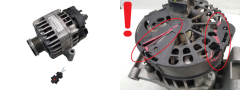 Lichtmaschine Generator Opel BC 13256932 Denso MS1012100961 105A