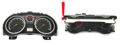 Tacho Kombiinstrument Opel Corsa D P0013373005 55890 Tacho Kombiinstrument Opel Corsa D P0013373005 55890
