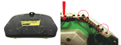 Tacho Kombiinstrument Peugeot 106 9604408380 49825
