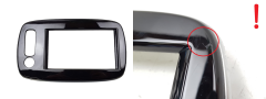 Radio-Einbaurahmen Navi Smart A4536805002 A4536800300 DC Radio-Einbaurahmen Navi Smart A4536805002 A4536800300 DC