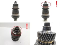 Getriebehauptwelle 8200654088 JR5364 Renault Kangoo 2 8200641094 