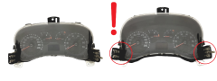 Tacho Kombiinstrument Fiat Panda 51711239 503000480900 53580