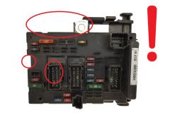 Steuergerät BSM B3 9650664080 PSA Delphi 1214