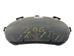 Tacho Kombiinstrument Peugeot 206 9645847180 57408