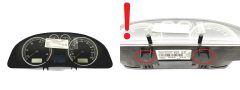 Tacho Kombiinstrument VW Passat 3B 3B0920826A 110080137002 50878