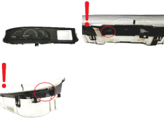 Tacho Kombiinstrument Opel Vectra B 90569739JN 88481688 50382
