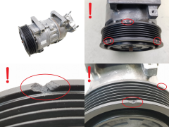 Kompressor Klimaanlage Denso 447150-1730 5SEL12C 9676443980 Citroen Peugeot