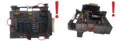 Steuergerät BSM B3 9657608780 PSA Delphi 1825