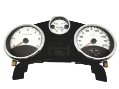 Tacho Kombiinstrument Peugeot 207 9662904980 A2C53190342 50937