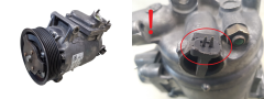 Kompressor Klimaanlage 5N0820803A DELPHI 01140562 VW AG Seat Skoda 1082 Kompressor Klimaanlage 5N0820803A DELPHI 01140562 VW AG Seat Skoda 1082