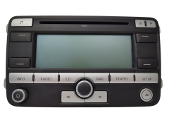 Cd-Radio Mit Mp3 Navi Volkswagen 1K0035191D 7612002044 Blaupunkt 1316