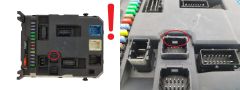 Steuergerät BSI X01-00 9666951980 22661F01 PSA Valeo 1511