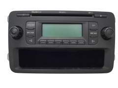 Cd-Radio Mit Mp3 Skoda Fabia 5J0035152A Blues