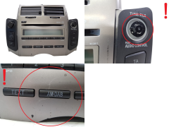 Cd-Radio Mit Mp3 Toyota Yaris 86120-0D490 W13811 Fujitsu 1362