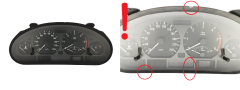 Tacho Kombiinstrument BMW 3 E46 6211 6906891 0263606272 50652 Tacho Kombiinstrument BMW 3 E46 6211 6906891 0263606272 50652