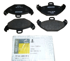 Bremsklötze Hinten Original Renault Laguna I 7701205491 Bremsklötze Hinten Original Renault Laguna I 7701205491