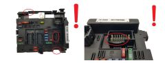 Steuergerät BSM B2 9650664180 PSA Delphi 1707