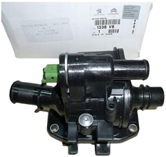 Thermostat Gehäuse Original Citroen Peugeot C2 C3 207 307 1.4 HDI 1336V6