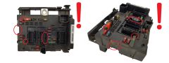 Steuergerät BSM B3 9650664080 PSA Delphi 1401