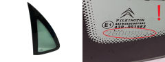 Scheibe Für Karosserie Links Hinten 9203EZ AS2 Citroen C3 DOT682