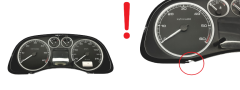 Tacho Kombiinstrument Peugeot 307 9651299680 E 01 51604