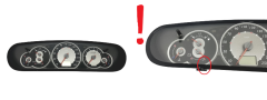 Tacho Kombiinstrument Citroen C5 Lift 9655608780 54749