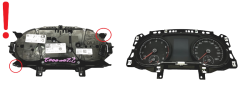 Tacho Kombiinstrument VW Golf MK7 5G1920740D 53939