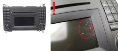 Cd-Radio Mercedes-Benz B A1699002000 MF2830 N25-MF2830